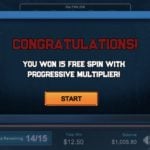 Hockey Enforcers – Free Spin Progressive Multiplier