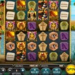 Sands of Egypt Online Slot Game Board