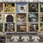 Gladiator Slot Game Dashboard