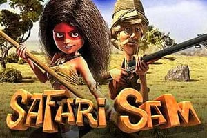 Safari Sam Slot Logo