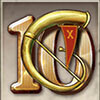 Caesar's Triumph Slot 10 Symbol