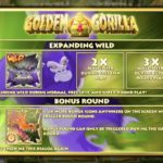 Golden Gorilla Slot Bonus Round and Expanding Wild