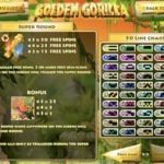 Golden Gorilla Slot Bonus and Super Round