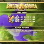 Golden Gorilla Slot Free Spins and Super Round