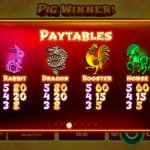 Pig Winner Online Slot Game Mid Paying Symbols Screenshot