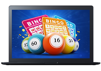 Real Money Lottery Casino Games Bingo on Laptop