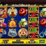 Cash Bandits 2 Online Slot Game Board