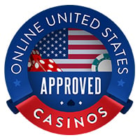 Approved by Online United States Casinos Badge