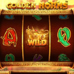 Golden Horns Online Slot Gameplay Screenshot