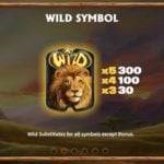 Safari Stampede Online Slot Wild Symbol