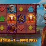 Buffalo Bounty Online Slot Game Board