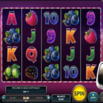 Online Slot Game Wild Cherry Blast Gameplay Screenshot