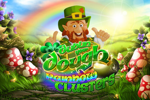 Dublin Your Dough Rainbow Clusters Slot Game Logo by Rival Gaming