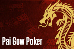 Pai Gow Poker Logo With Dragon