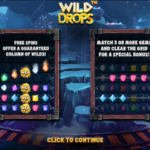 Wild Drops online slot intro