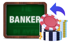 Baccarat Banker Bet Icon