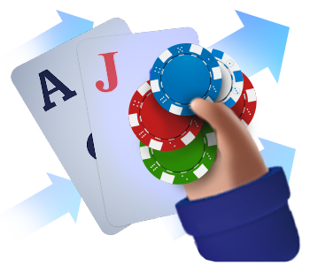 Progressive Betting Blackjack Icon