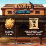 Bandits and Bounties Slot Feature