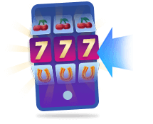 Mobile Phone 777 Slot Icon