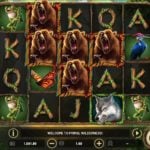 Primal Wilderness Slot Game Board