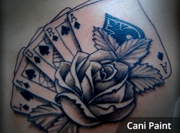 Gambling Card Tattoos