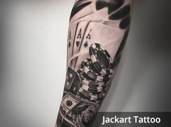 Gambling Poker Tattoos