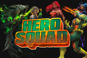 Hero Squad Online Slot Logo