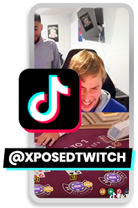 Xposed's gambling content on TikTok