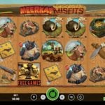 Meerkat Misfits Slot Game Board