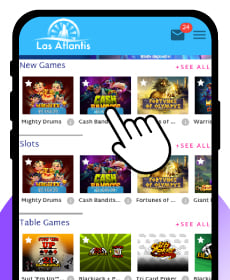 Start Playing for Real Money Mobile Las Atlantis