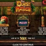 The Quest of Azteca Online Slot Gameplay