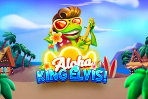 Aloha King Elvis Logo