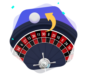 Ball Flies Off the Roulette Wheel Icon