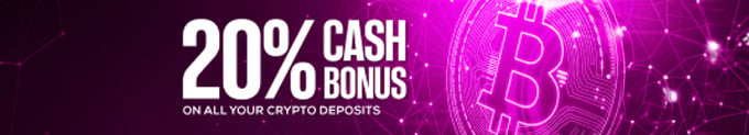 20% Cash Bonus BetUS