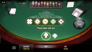 Blackjack table Screenshot Duckyluck