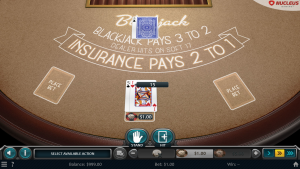 Single Deck Blackjack Game