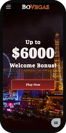 BoVegas Casino Homepage