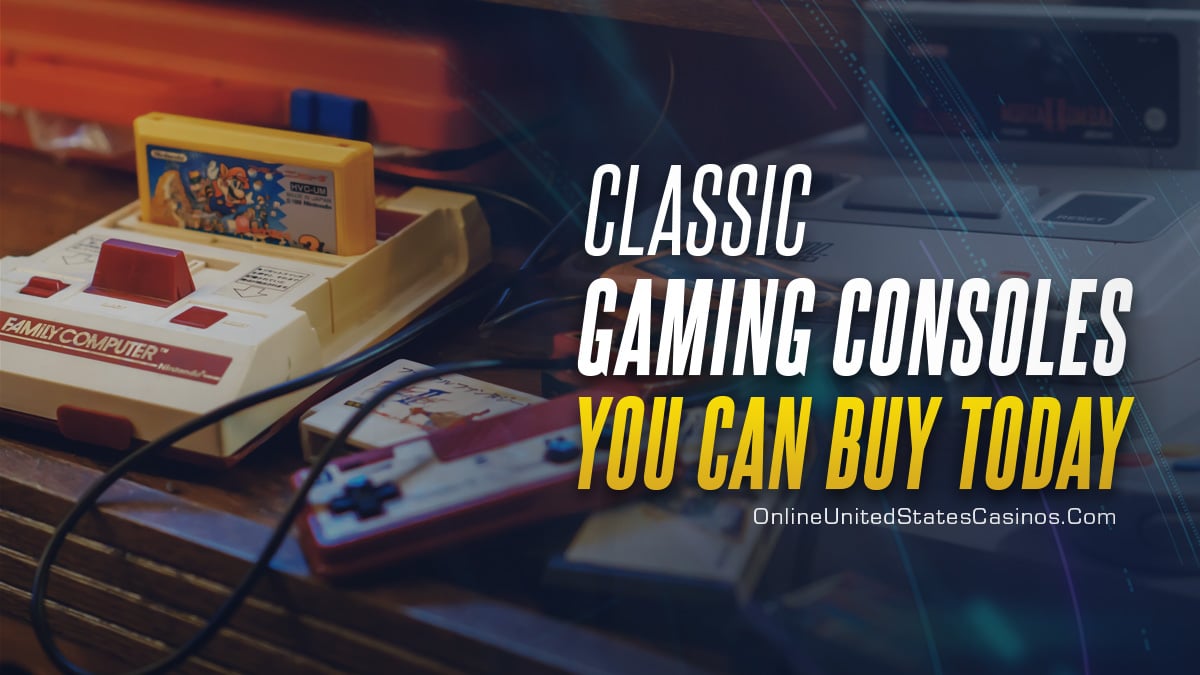 Classic Gaming Consoles You Can Buy Today