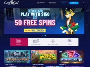 CoolCat Casino Screenshot 1