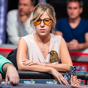 Kristen Foxen Poker Player at WSOP