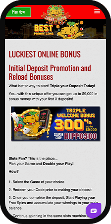 Lucky Hippo Casino Promos