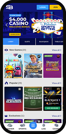 Sportesbetting.ag Casino Homepage