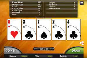 Double Bonus Video Poker