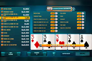 Double Double Bonus Poker Game