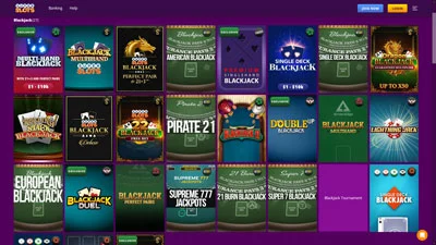 Super Slots Casino Blackjack Games